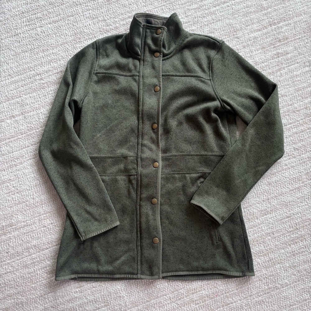Eddie Bauer Olive Utility Jacket